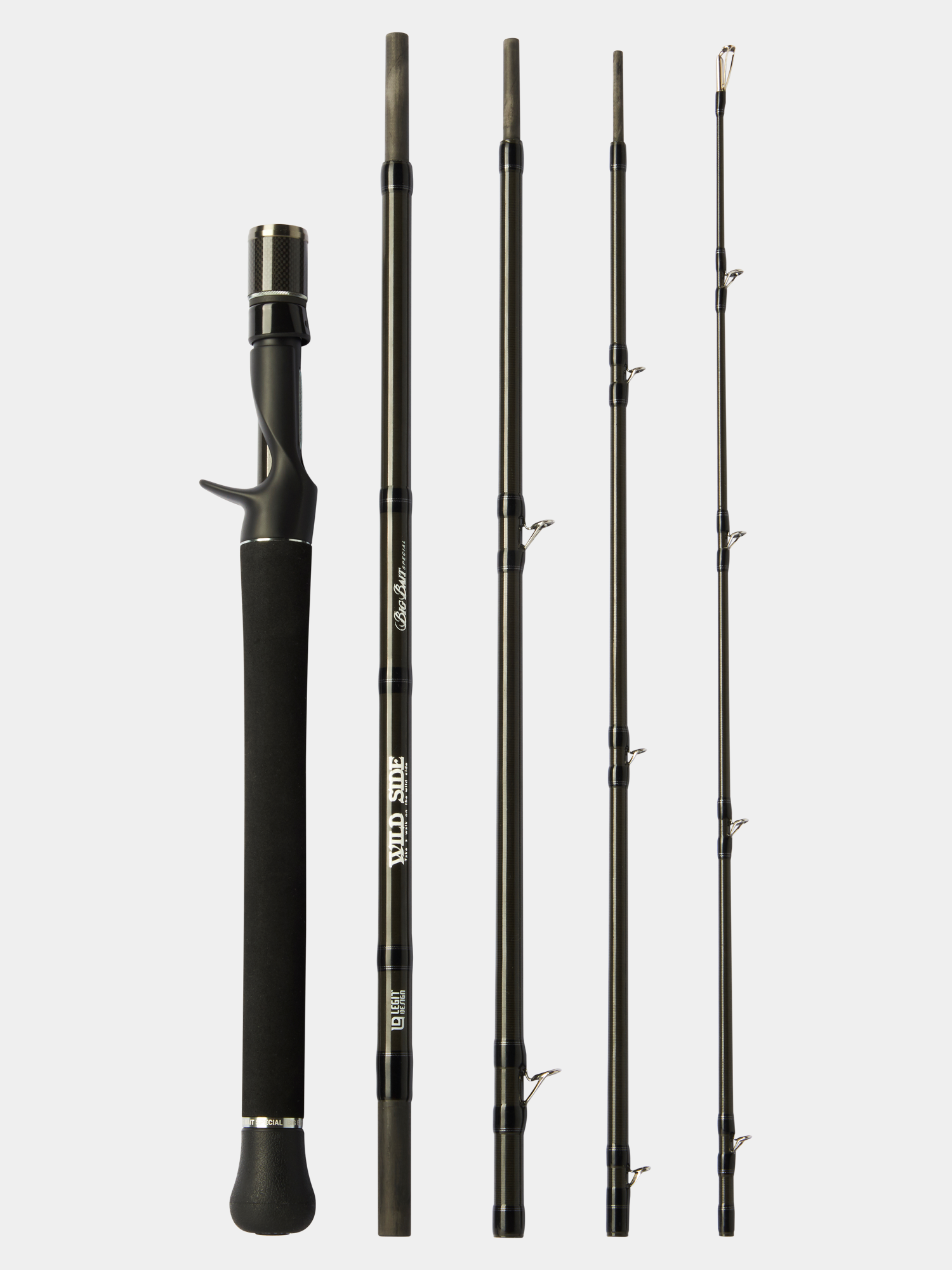 WILD SIDE 6'8 Big Bait Special Casting Rod (5 Piece) by Arundel Tackle WILD SIDE 6'8 Big Bait Special Casting Rod (5 Piece) by Arundel Tackle